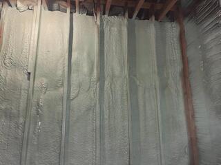 2' Spray foam