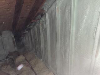 2' Spray foam