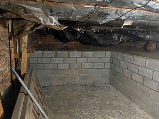 Foundation Wall Rebuild.