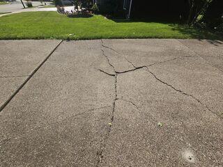 Broken Concrete Slab