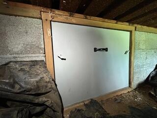 New Crawl Space Door
