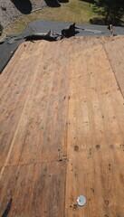During removal of shingles