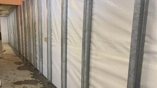 Helical Piers with the CleanSpace Wall System