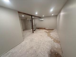 Basement Before Waterproofing