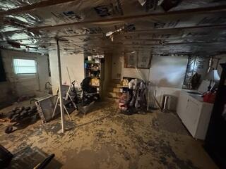 Basement Before Waterproofing