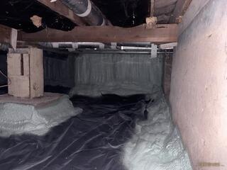Insulated Crawlspace
