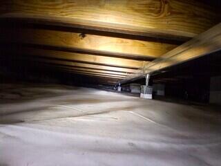 SmartJacks and A Metal Beam Support the Home Above