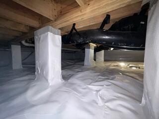 Piers Wrapped in CleanSpace