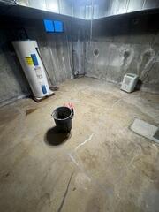 Foundation Floor Crack Sealing