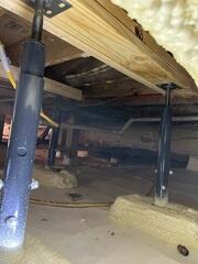 Sinking Crawl Space Supports