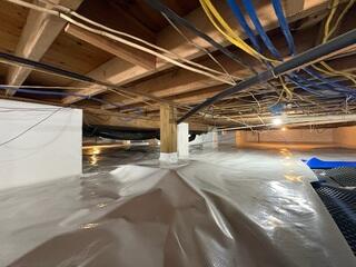 Crawl Space Encapsulation in Toms River, NJ