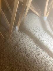 Dense Cellulose Insulation Installation