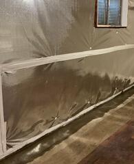 ThermalDry Wall System With WaterGuard System and WellDuct Drain
