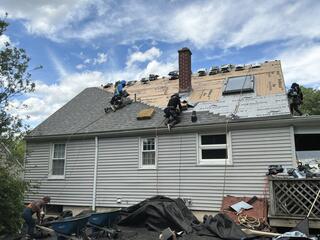 Shingles Begin Transforming the Roof