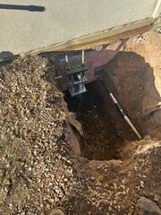Foundation Pier Excavation in Fort Defiance, AZ