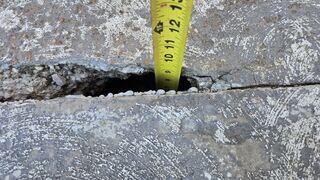 Deep Gap In Porch