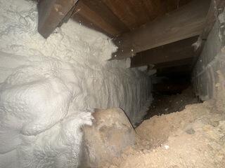 Seal the drafts out with Spray Foam Insulation