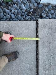 Gap In Between Concrete Slabs