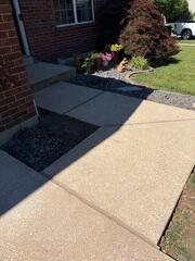Sidewalk After Woods