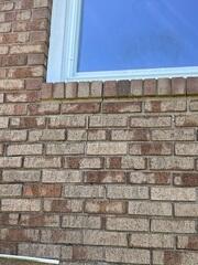 Cracks in the Exterior Brick