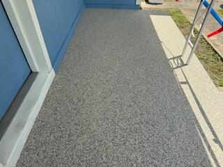 Complete Installation of Vuba Stone Concrete Coating