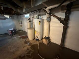 Completed Basement Waterproofing