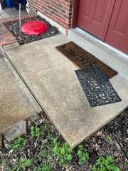 Front Stoop Before Repair