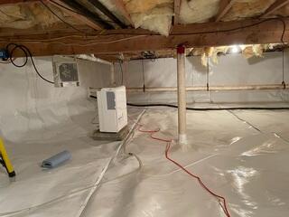 Encapsulated Crawl Space