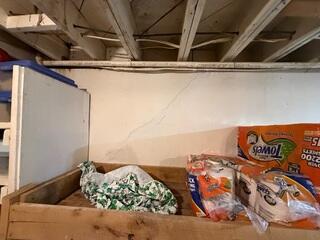 Basement Wall Crack
