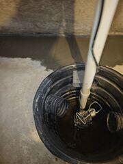 Preexisting Sump Pump