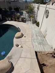 Concrete Leveling and Joint Sealing Around Pool Deck