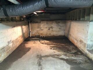 Basement Waterproofing System Installation in Elwood, IN
