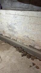 Concrete Curb Installed for WaterGuard System