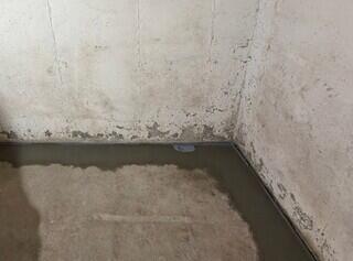 Waterproofing an Unfinished Basement in Bristol, RI