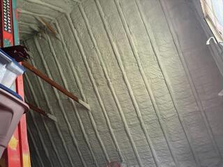 4' Closed-Cell Spray Foam to Roof Deck in Kirkwood, NY