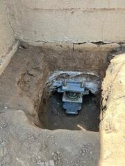 Foundation Pier Supporting Home Foundation in Riverside, CA
