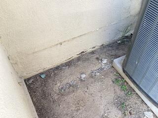 Foundation Repair Near HVAC Unit in Riverside, CA