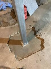 SmartJacks Installed on Footings