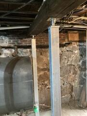 SmartJacks Secured to Main Beam