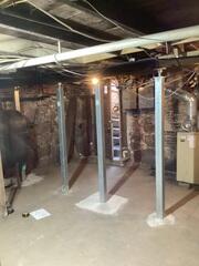 SmartJacks Concreted into Foundation Floor