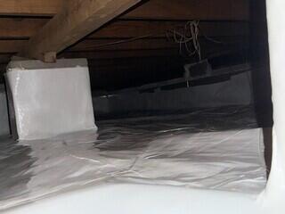 Condensation on the Piers Is a Source of Moisture in the Crawl Space