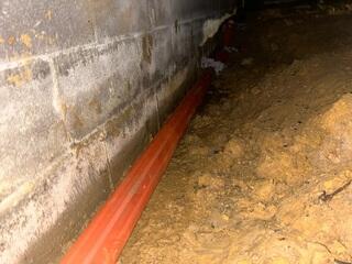 StarPipe Crawl Space Drainage System