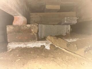 Failing Crawl space Supports