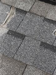 Damaged shingles not just from hail