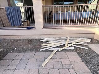 Residential Stem Wall Repair Project in Gilbert, Arizona