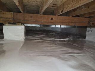 Crawl Space Encapsulation and Floor Stabilization in Slanesville, West Virginia