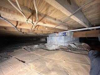 Crawl Space Before