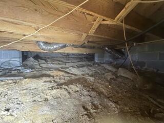 Crawl Space Encapsulation in Nathalie, Virginia