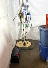 The TripleSafe Sump Pump is built to address three of the most common Sump Pump problems. Essential parts of the system include the Primary, Secondary, and Backup Pumps, ensuring water stays out of the basement, during any circumstance that may occur.