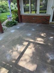 Back Patio After Woods